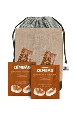 Oliwkowo-zielony Zembag na 5 kg ziemniaków