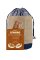 Blue floral Zembag for 2,5 kg of potatoes