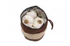 Brauner Zembag für 0,75 kg Knoblauch