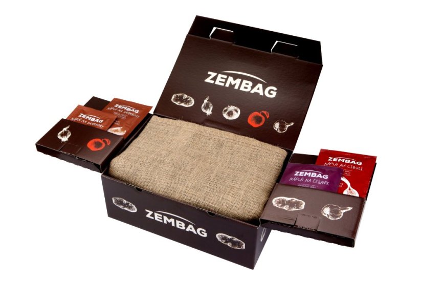 Dárkový balíček Zembag - kompletní řada - khaki květinová
