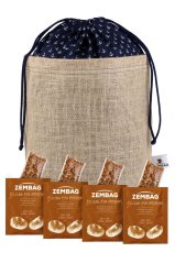 Blue with anchors Zembag for 10 kg of potatoes