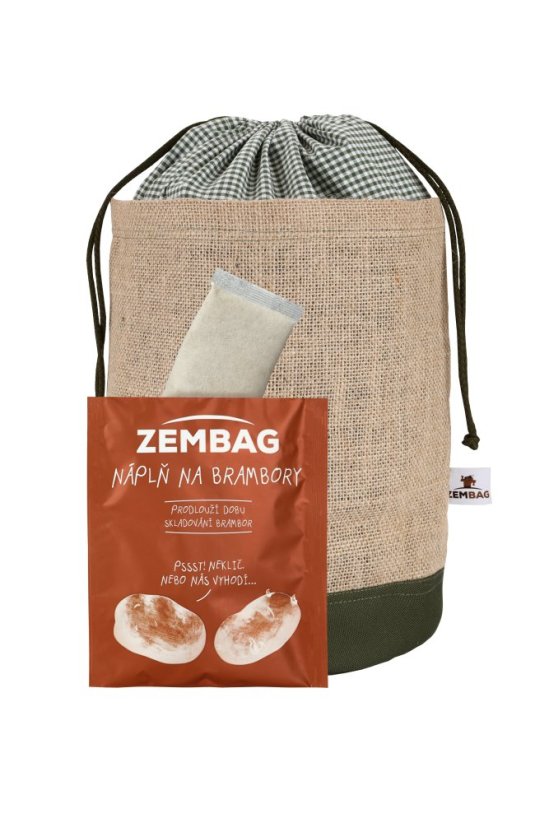 Olivově zelený Zembag na 2,5 kg brambor