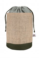 Olivgrüner Zembag für 5 kg Kartoffeln