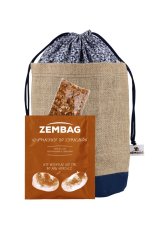 Niebieski kwiatowy Zembag na 2,5 kg ziemniaków
