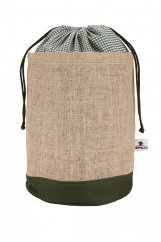 Olivgrüner Zembag für 5 kg Kartoffeln
