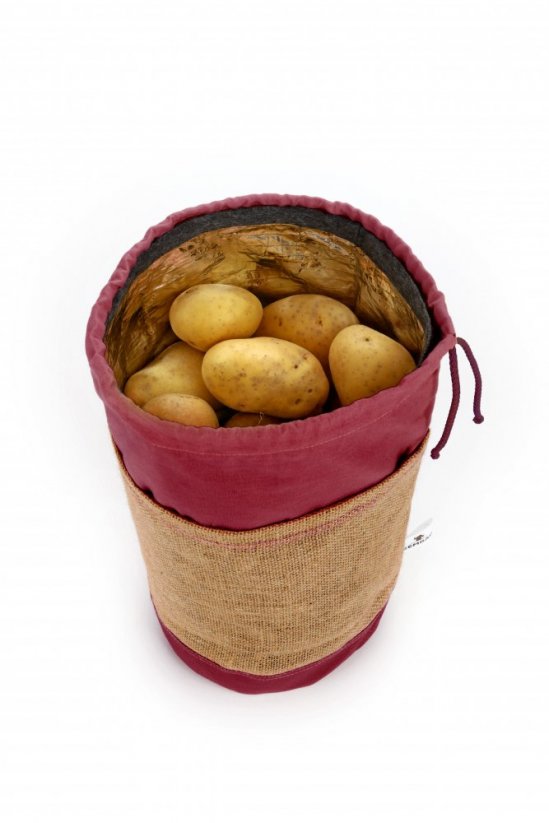 Burgunderrot Zembag für 10 kg Kartoffeln