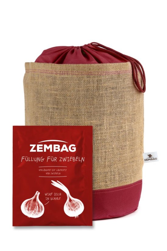 Burgunderrot Zembag für 2 kg Zwiebeln