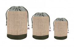 Olivově zelený Zembag na 2,5 kg brambor