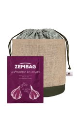 Oliwkowo-zielony Zembag na 0,75 kg czosnku