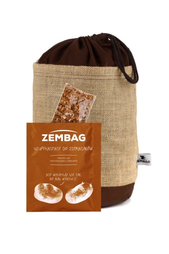 Brązowy Zembag na 2,5 kg ziemniaków