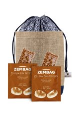 Blue floral Zembag for 5 kg of potatoes