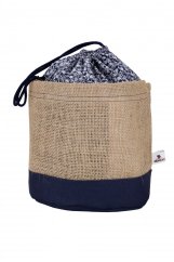 Modrý květinový Zembag na 2 kg ovoce nebo zeleniny