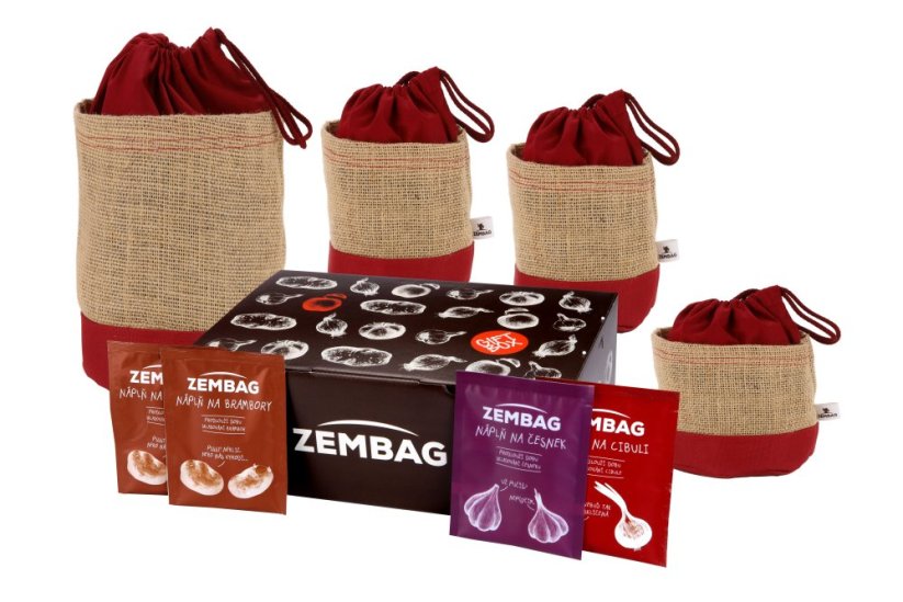 Darčekové balenie Zembag - kompletný sortiment - bordó