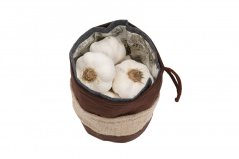 Brauner Zembag für 0,75 kg Knoblauch