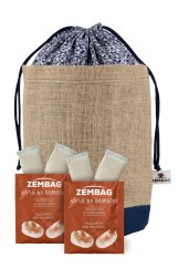 Modrý květinový Zembag na 10 kg zemiakov
