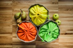 Mini Zembag für Obst und Gemüse - Set mit 3 Farben