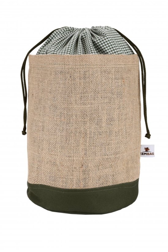 Olivově zelený Zembag na 10 kg brambor
