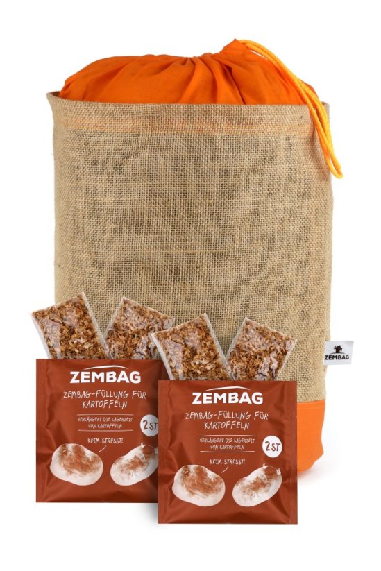 Orange Zembag für 10 kg Kartoffeln