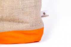 Orange Mini Zembag für Obst und Gemüse