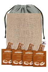 Oliwkowo-zielony Zembag na 10 kg ziemniaków