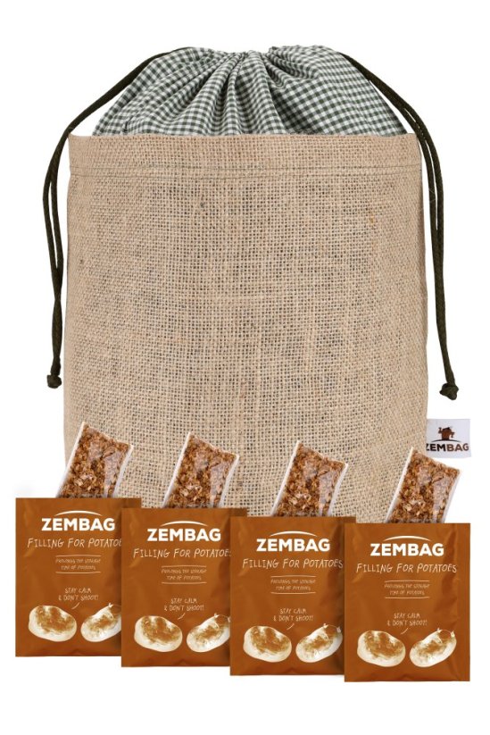 Olive green Zembag for 10 kg of potatoes
