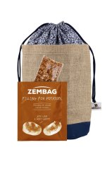 Blue floral Zembag for 2,5 kg of potatoes