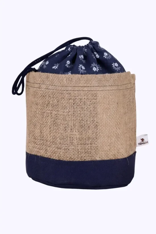 Modrý kvetinový Zembag na 2 kg ovoce nebo zeleniny
