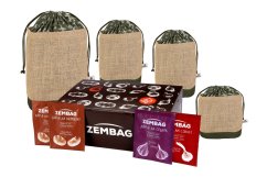 Dárkový balíček Zembag - kompletní řada - khaki květinová