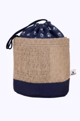 Modrý kvetinový Zembag na 2 kg ovoce nebo zeleniny